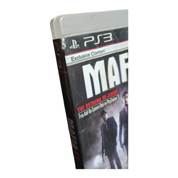 Mafia II 2 PS3 (PlayStation 3, 2010) Complete CIB w/ Map, Tested - Picture 2 of 8